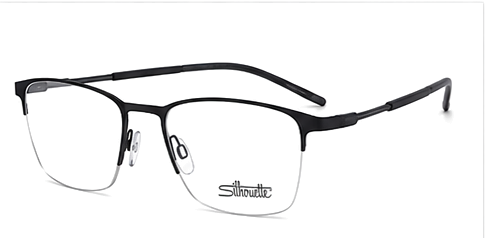 Silhouette Bold Square Frame